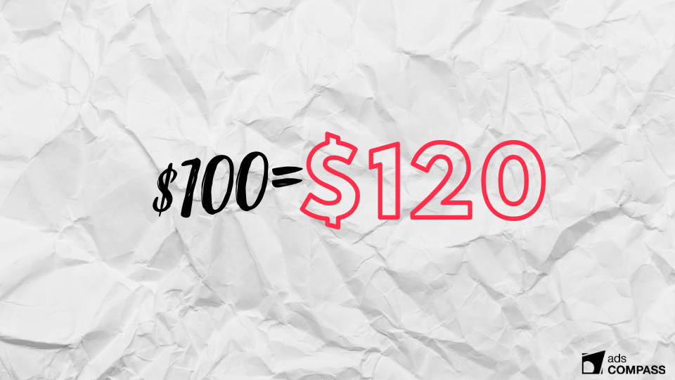 $100=$120. A special offer for the new publishers!